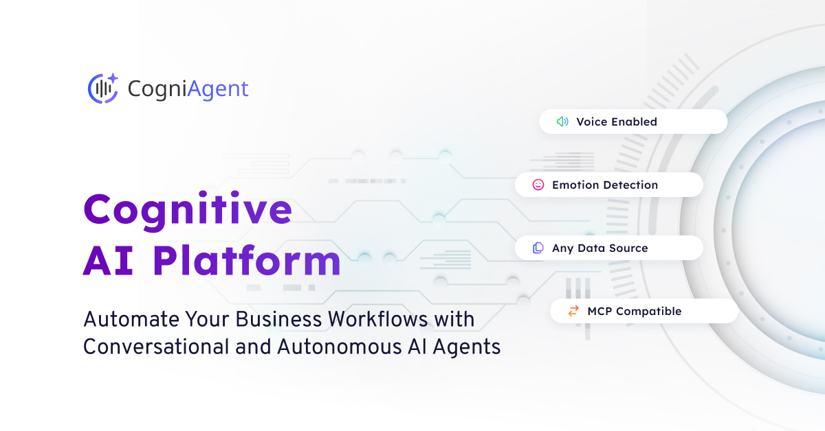 Cognitive AI Platform CogniAgent