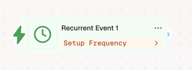  Recurring Start Event