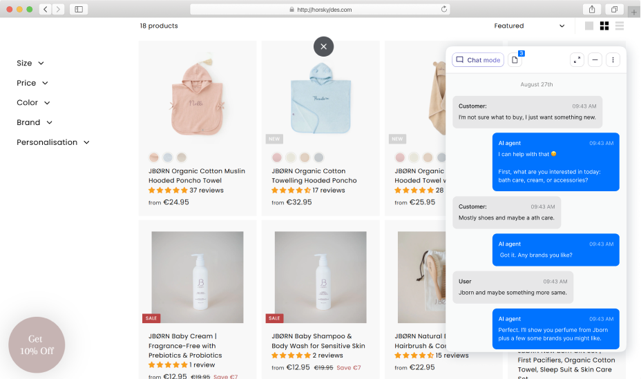 Automated Support for Baby Product Shoppers-image