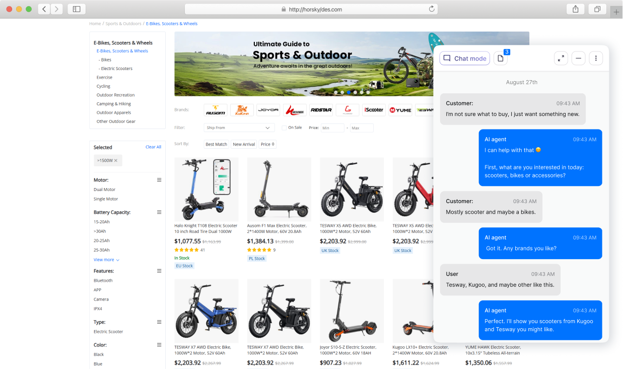 Automated Support for Electronics Shoppers-image