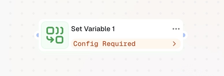 Set Variable Node Set Variable Node