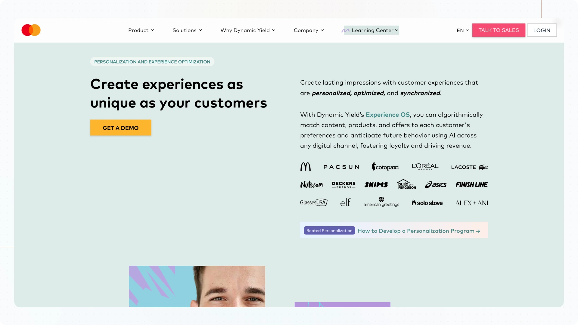 Dynamic Yield AI Tool Dynamic Yield AI Tool