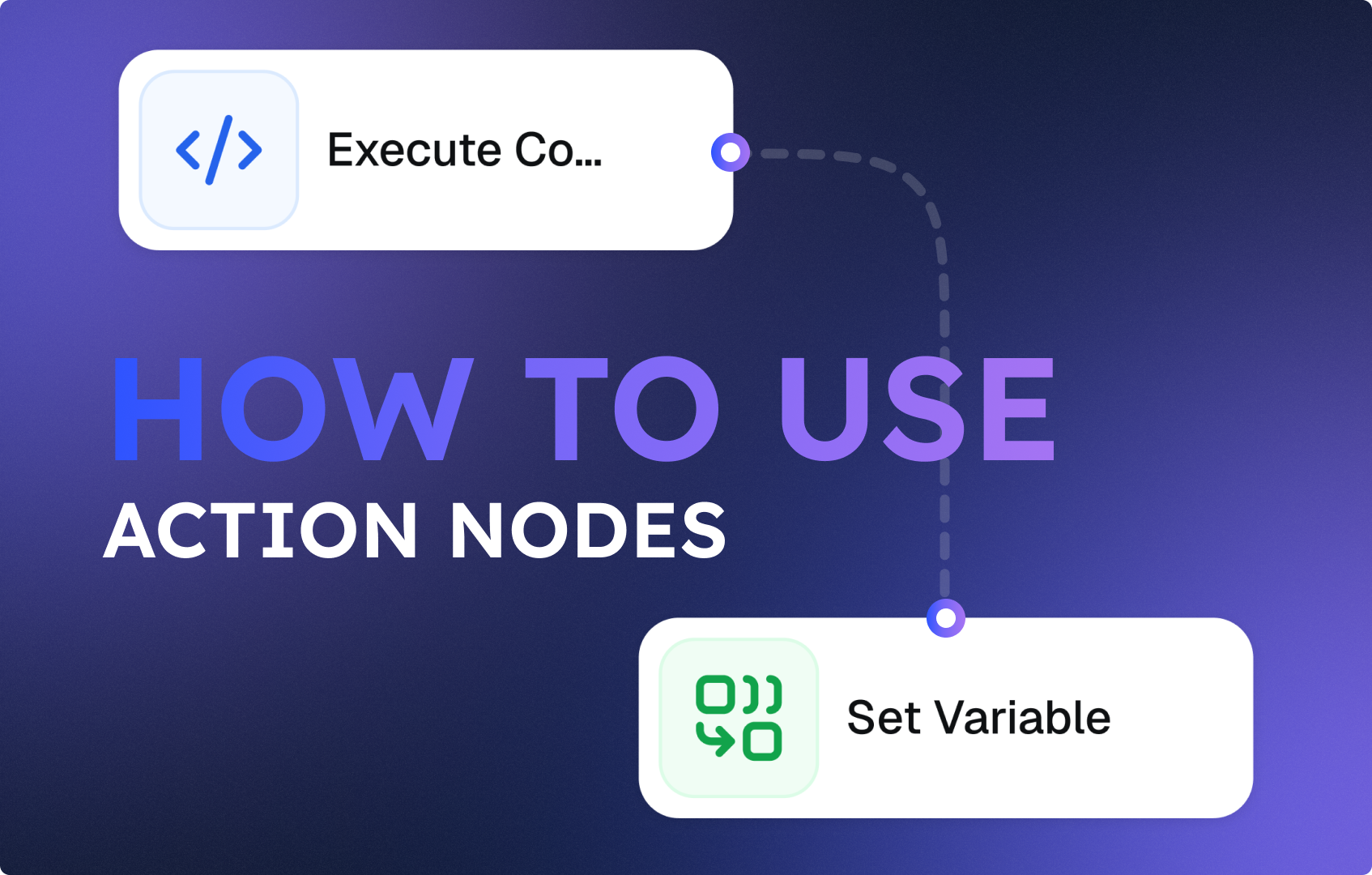 How to Use Action Nodes to Run AI Agents