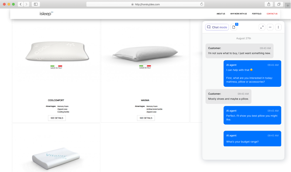Automated Support Throughout the Mattress Buying Journey-image